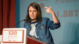 La vicesecretaria general del PSOE, Adriana Lastra, en una imagen de archivo.