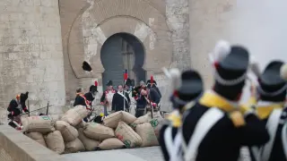 La Aljafería, último escenario de la Recreación Histórica de los Sitios de Zaragoza