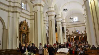 La iglesia de Santiago de Luna reabre al culto después de cinco años en obras
