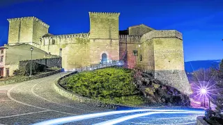 El castillo de los Fernández de Heredia, en Mora de Rubielos, está incluido en los Bienes de Interés Cultural del patrimonio aragonés.