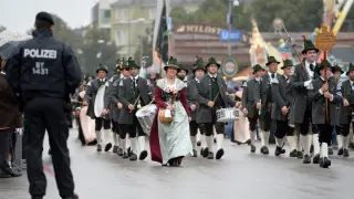 Desfile de la Oktoberfest.
