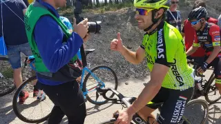 Jon Aberasturi gana la primera etapa de la Vuelta Aragón