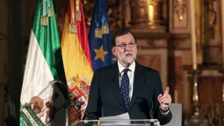 Mariano Rajoy en las conmemoraciones del 150 aniversario del "Diario de Cádiz"