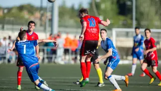 Fútbol. Tercera División- Valdefierro vs. Teruel. Daniel Marzo