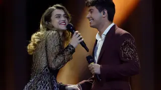 La actuación de Alfred y Amaia de OT 2017 el pasado año en Eurovisión.