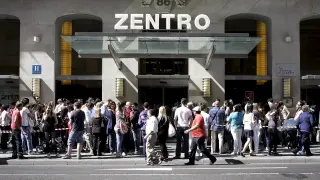 'Casting' del programa en el Hotel Zentro de Zaragoza en 2010.