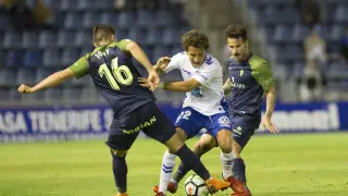 Partido entre el CD Tenerife y el Sporting