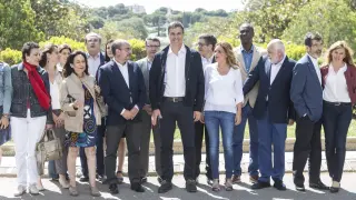 Pedro Sánchez, presidente del Gobierno: las mejores fotografías de su paso por Aragón