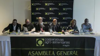 Asamblea general ordinaria de Cooperativas Agroalimentarias de Aragón.