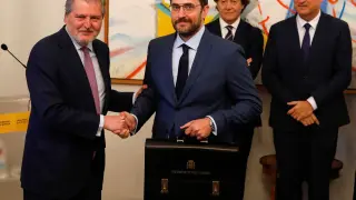 Màxim Huerta con Íñigo Méndez de Vigo.
