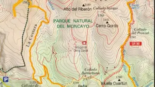 Mapa ruta Beratón Prames