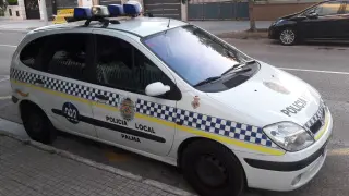 Un vehículo de la Policía Local de Palma de Mallorca.