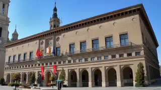 Fachada del Ayuntamiento de Zaragoza