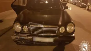 Un conductor arremete con su coche contra otros 7 aparcados en Zaragoza y se da a la fuga