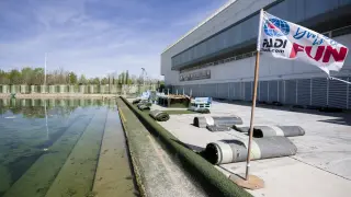 Canal de Aguas Bravas en el recinto de la Expo.