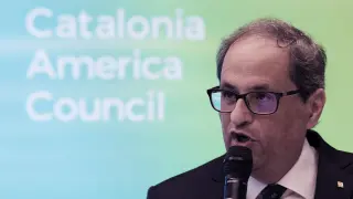 Quim Torra en la inauguración del Consejo Americano de Cataluña