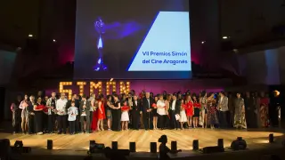 Imagen de archivo de la gala de entrega de los premios Simón 2018