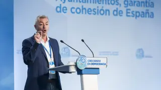 Javier Campoy, presidente provincial del PP Zaragoza.