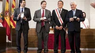 César Bona, José Luis Melero, Juan Antonio Sánchez Quero y Fernando García Vicente.