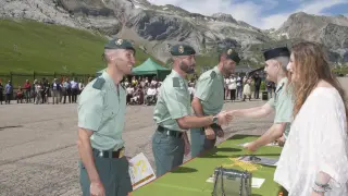 Clausura del Curso de Montaña de la Guardia Civil
