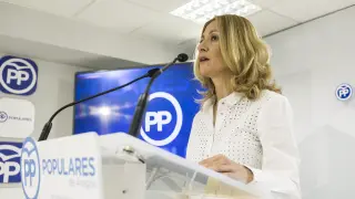Mar Vaquero valora los resultados de las primarias del PP en Aragón