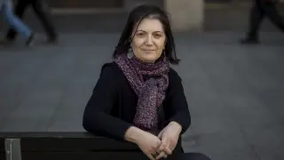 La escritora zaragozana María Pilar Benítez.