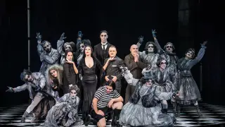 La familia Addams, una comedia musical de Broadway.