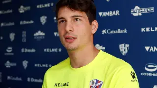 Axel Werner, nuevo portero de la SD Huesca.