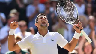 Novak Djokovic gana Wimbledon por cuarta vez.