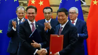 La vigésima cumbre anual China-UE