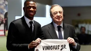 Vinicius Junior: "Con humildad, enseñaré que estoy preparado para jugar en el Real Madrid"
