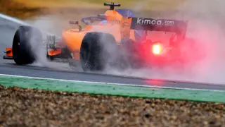 Fernando Alonso, eliminado en la Q2 del Gran Premio de Alemania