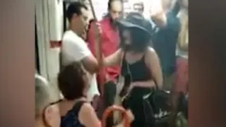 El incidente racista se produjo en la línea 5 del metro de Madrid.