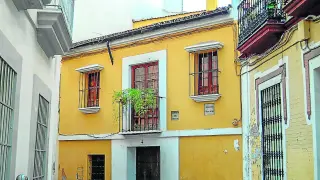 La casa natal de Velázquez, en la calle sevillana del Padre Luis María Llop.