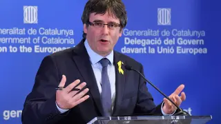 Puigdemont descarta ir a las elecciones a la Eurocámara en la lista de los soberanistas flamencos