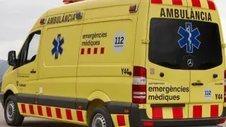 Ambulancia del servicio de emergencias médicas catalán