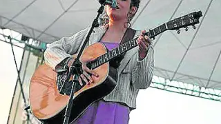 Amaia Romero, en junio en el festival Primavera Sound.