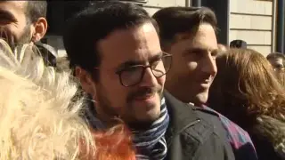 Detenido por intentar agredir a Alberto Garzón en un pueblo de Málaga