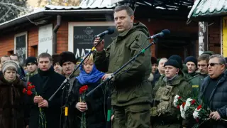 Alexandr Zajárchenko, líder de la autoproclamada república popular de Donetsk.