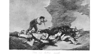 Estampa de 'Los Desastres de la Guerra' de Francisco de Goya.