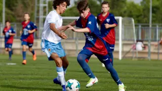 El Real Zaragoza se impuso al Huesca en el partido inaugural del torneo
