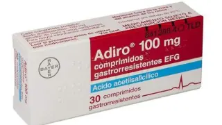 El Adiro es una aspirina de baja dosis para controlar trombos