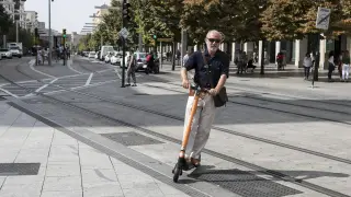 Los patinetes eléctricos llegan a Zaragoza