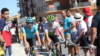 La Vuelta España 2018 en Ejea de los Caballeros.