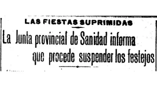 Titular aparecido en HERALDO el 7 de octubre de 1918