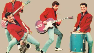 The Rocking Boys trasladaban su dinamismo juvenil y su adelantada vibración rocanrolera a las portadas de sus discos.