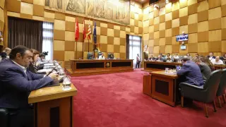 Pleno del Ayuntamiento de Zaragoza.