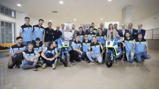 Presentación de los prototipos de motos aragonesas para el MotoStudent de Motorland