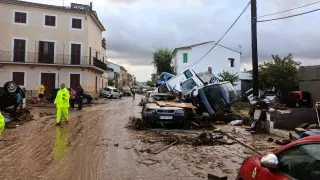 Inundaciones en Sant Llorenç (Mallorca).