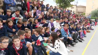 El colegio Nuestra Señora del Pilar de Tarazona honra a su patrona